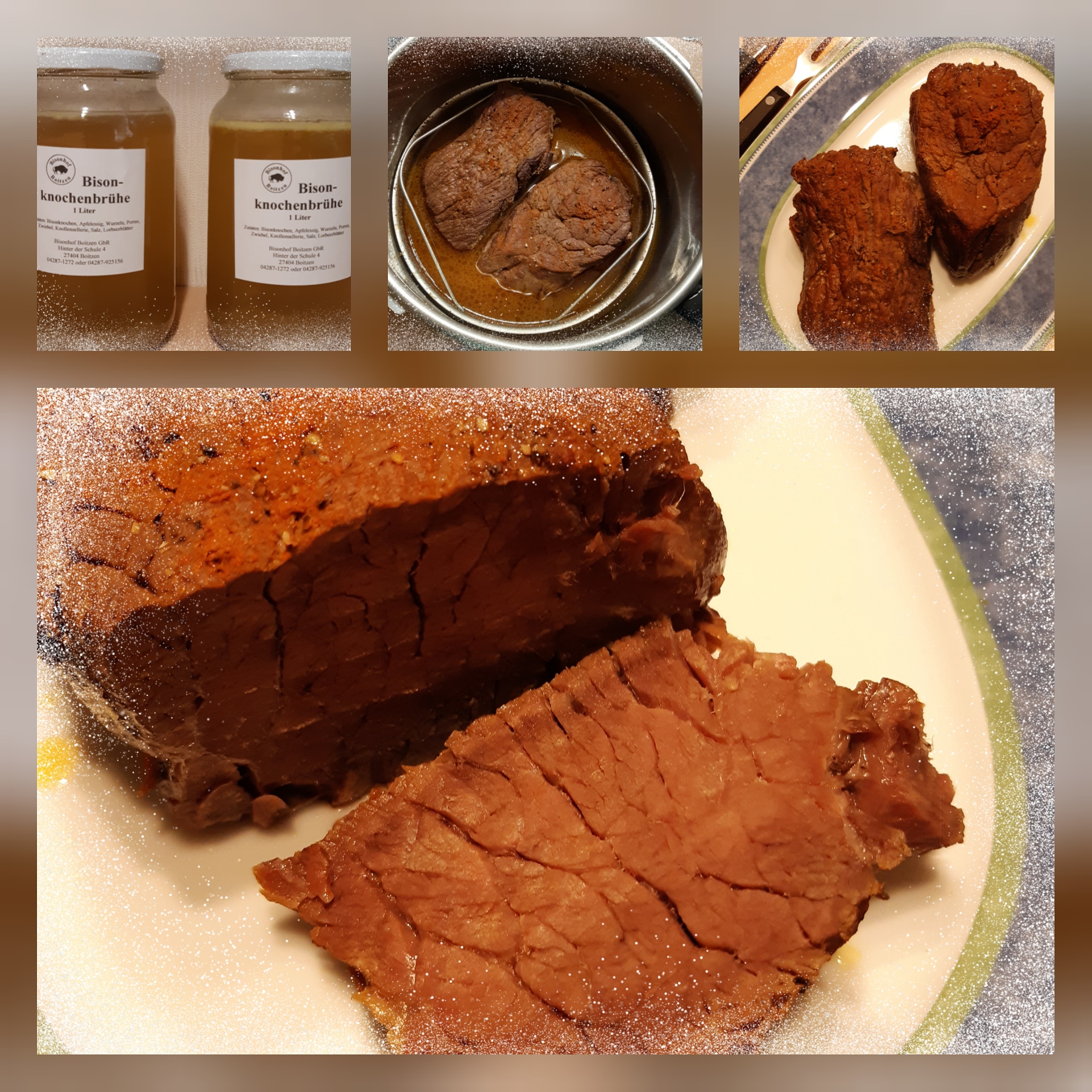 Bisonbraten Rezept - Grillen Indirektes Grillsportverein Schwein